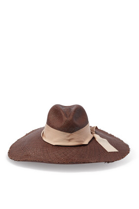 Panama Hat With Triple Twist Band